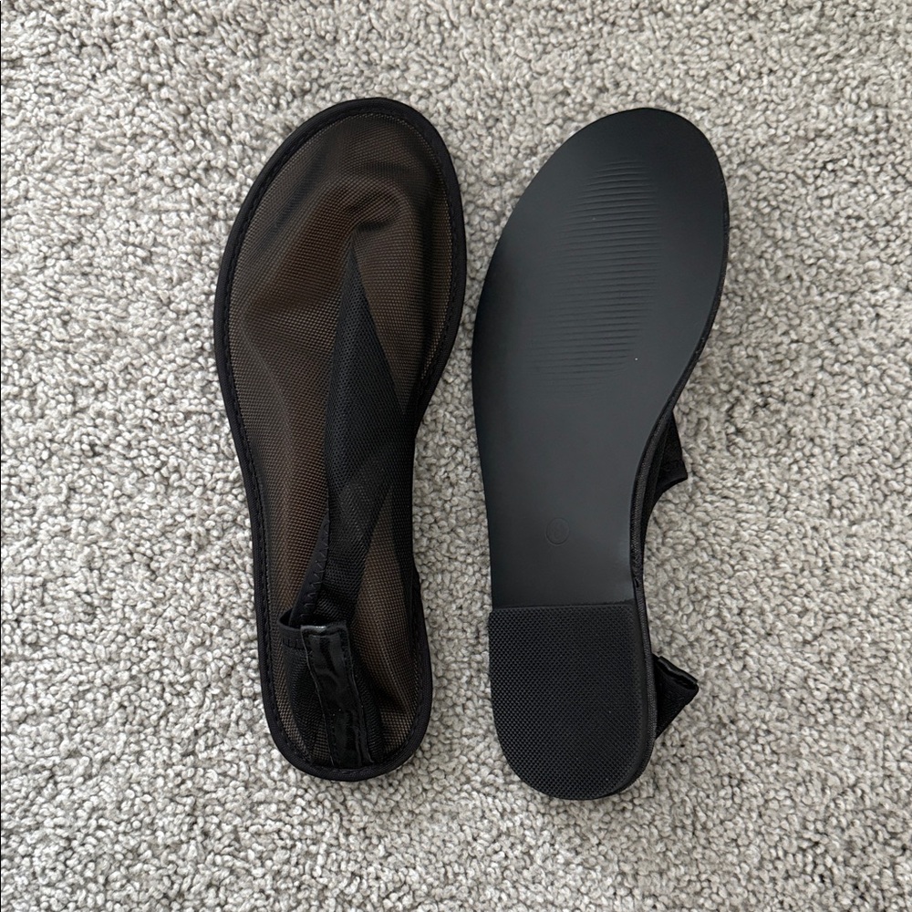 Amazon Black Mesh Women's Loafers